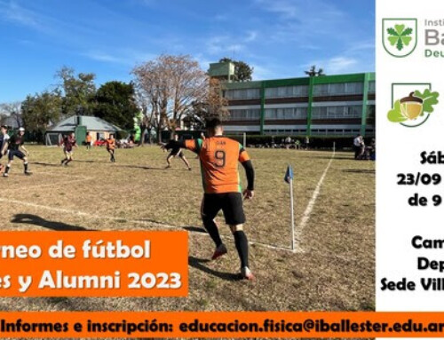 Torneo de Fúrbol Alumni y Padres IB