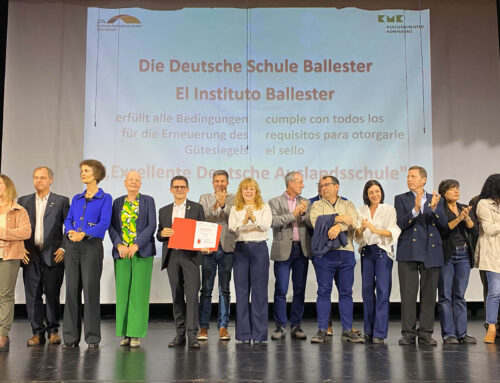 Erneuerung des Gütesiegels „Exzellente Deutsche Auslandsschule”