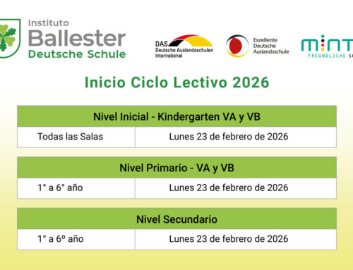 Inicio de ciclo lectivo 2026